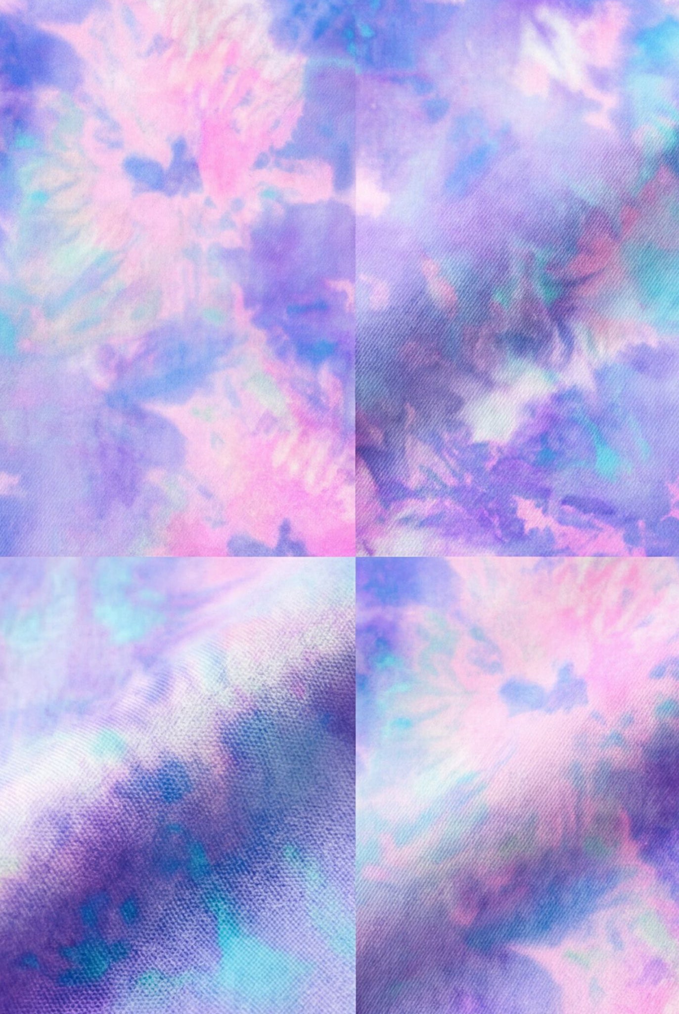 Hawaiian Aloha Shirt Men's Tie Dye Colorful Purple Print Short Sleeve